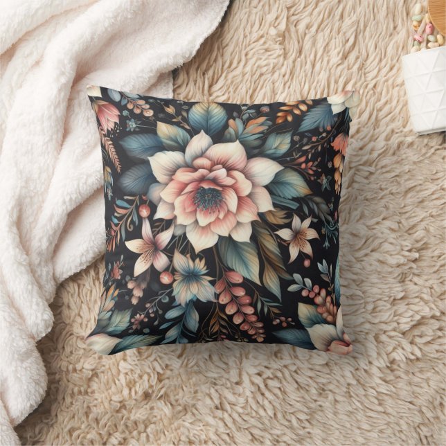 botanische schoonheid kussen (Deken)