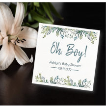 Botanische schoonheid! Op maat gemaakte baby show