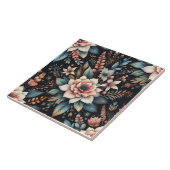 botanische schoonheid tegeltje (Zijkant)