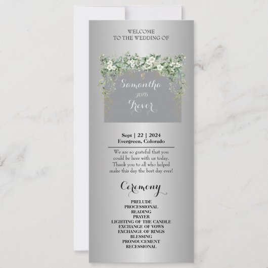 Botanische sereniteit: een bloemenaffaire platte K (Voorkant)