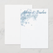 Botanische Sheva Brachos advieskaart Informatiekaartje (Voorkant / Achterkant)