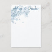 Botanische Sheva Brachos advieskaart Informatiekaartje (Voorkant)