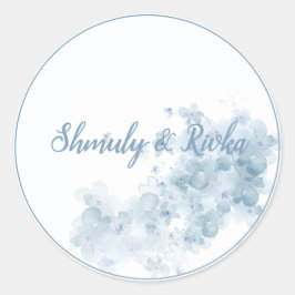 Botanische Sheva Brachos Ronde Sticker