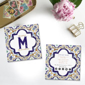  botanische siertegels sociale media vierkante visitekaartje