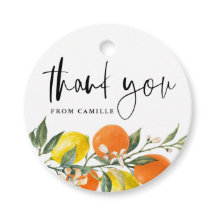 Botanische Sinaasappel en Citroen Afstudeer Dankje