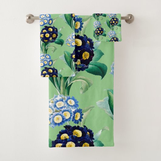Botanische Sleutelbloem Primula Bad Handdoek (Insitu)