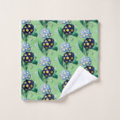 Botanische Sleutelbloem Primula Bad Handdoek (Wasdoekje)