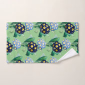 Botanische Sleutelbloem Primula Bad Handdoek (Handdoek)