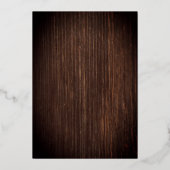 Botanische slijmvliesgordel folie uitnodiging (Achterkant)