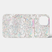 Botanische Smaakbaarheid: iPhone Case met Gevoelig (Achterkant (horizontaal))