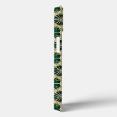 Botanische Smaragd Esthetische Chic Gouden Accent Case-Mate iPhone Case (Achterkant / Rechts)