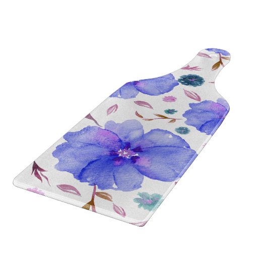 Botanische snijplank - Romantisch cadeau voor hen (Hoek)