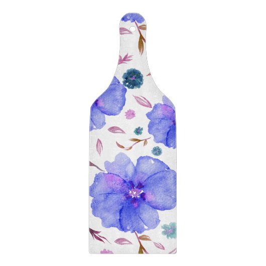 Botanische snijplank - Romantisch cadeau voor hen (Voorkant)