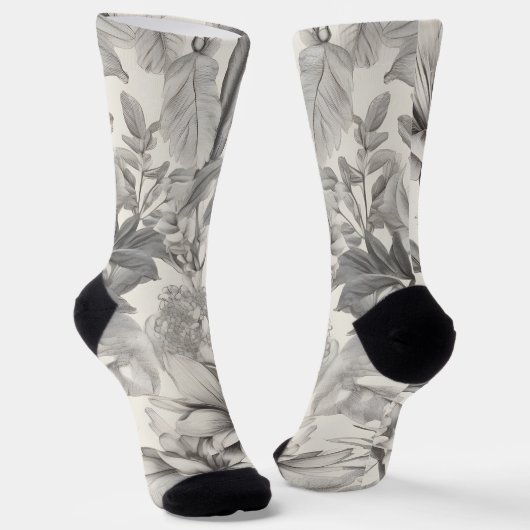 Botanische sokken (Gebogen)