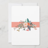 Botanische spiegel Sla de datum op Save The Date (Achterkant)