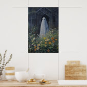 Botanische spookkunstprint vintage broeikas poster (Keuken)