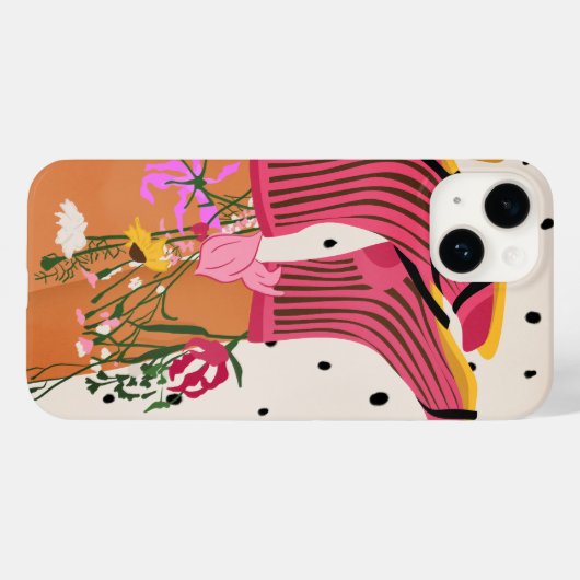 Botanische stappen Case-Mate iPhone case (Achterkant (horizontaal))