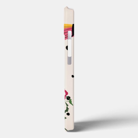 Botanische stappen Case-Mate iPhone case (Achterkant / Links)