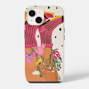 Botanische Stappen iPhone 14 Hoesje