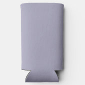 Botanische Stem Weddenschap Monogram | LILA Seltzer Blikjeskoeler (Achterkant)