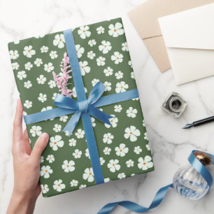 Botanische Stippen Cadeaupapier