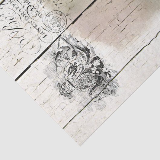 Botanische Suffolk Sheep Tissuepapier (Detail)