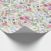 Botanische symfonie cadeaupapier (Hoek)