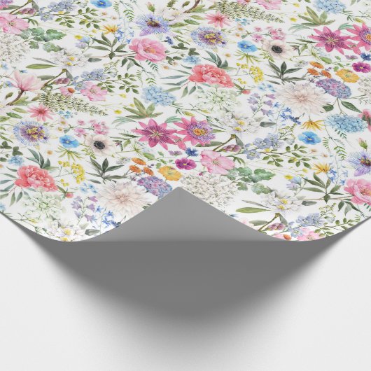 Botanische symfonie cadeaupapier (Hoek)