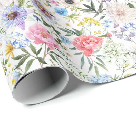 Botanische symfonie cadeaupapier (Rol Hoek)