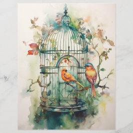 Botanische Symfonie Scrapbook Papier