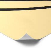 Botanische Symmetrie Abstracte Line Art Wall Print (Hoek)