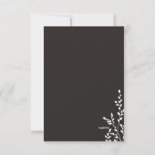 Botanische sympathie bedankje kaart (Achterkant)