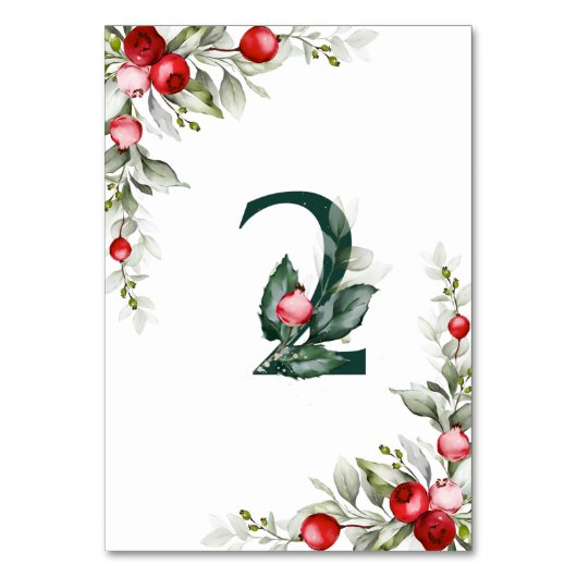 Botanische tabel 2 Bodemtabelnummer noel Kaart (Voorkant)