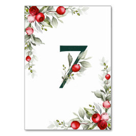 Botanische tabel 7 Weduwstabel nummer noel Kaart