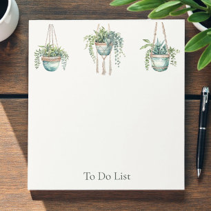 Botanische takenlijst notitieblok