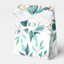 Botanische takken watercolor thema Helder kleuren