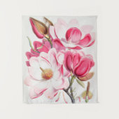  botanische tapijten wandkleed (Voorkant)