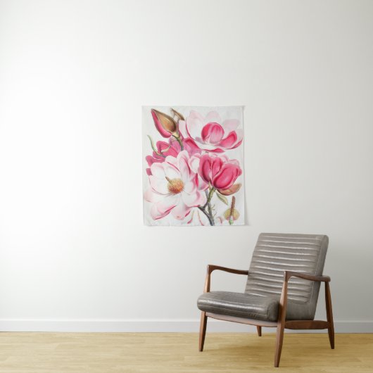  botanische tapijten wandkleed (In situ)