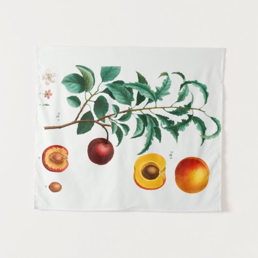 botanische tapijten wandkleed (Voorkant (horizontaal))