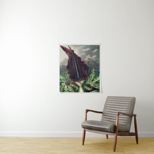 botanische tapijten wandkleed (In situ)