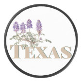 Botanische Texas Bluebonnet 2 Hockey Puck (Voorkant)