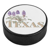 Botanische Texas Bluebonnet 2 Hockey Puck (3/4)