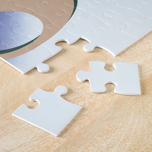 Botanische Texas Bluebonnet 2 Legpuzzel (Zijkant)