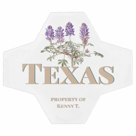 Botanische Texas Bluebonnet 2 Voetbal (Enkel)