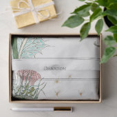 botanische thistel tissuepapier (Geschenk)