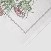 botanische thistel tissuepapier (Detail)