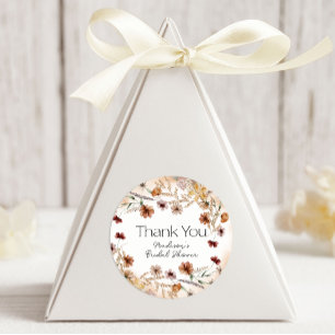 botanische tiny Floral Wedding Ronde Sticker