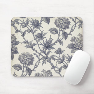 Botanische Toile Hortensia & Stranddistel Muismat