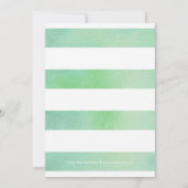 Botanische touchbridale douchetoewijzing kaart (Achterkant)