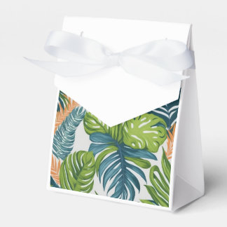 Botanische Tropische Favor Doos Bedankdoosjes
